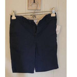 Gap Kids Boys Shorts - Navy Uniform - 12 Slim